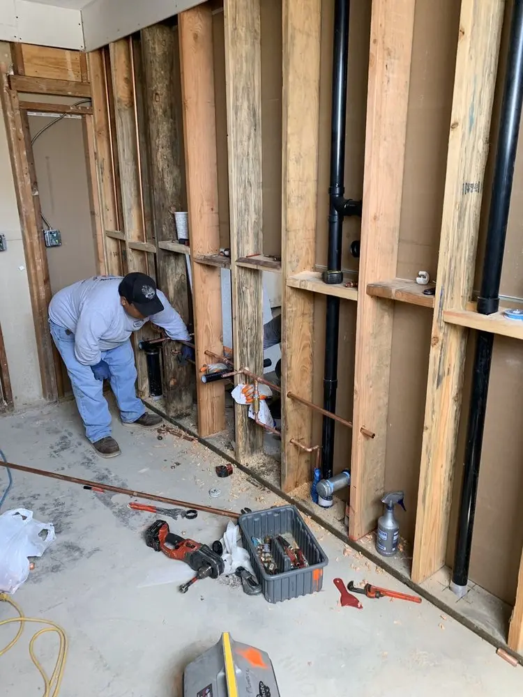 Commercial rough-in plumbing for Commercial Plumbing in East Little Havana